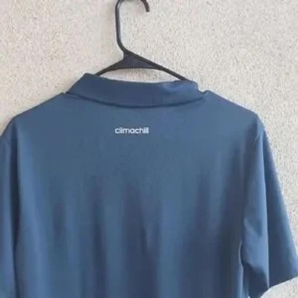 Men's Blue Polo Shirt - Lightweight Performance